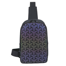Load image into Gallery viewer, High Quality Geometric Stitching Chest Bag
