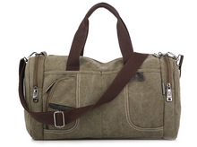 Load image into Gallery viewer, Large-capacity Canvas Duffel Bag For Hiking Tourism
