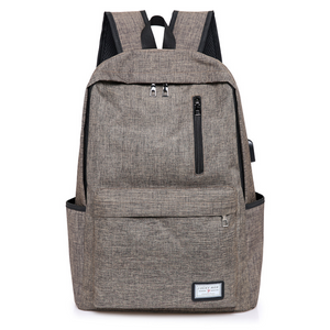 Fashion Backpack Business Bag With USB Charging Interface