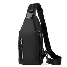 Load image into Gallery viewer, Men's Oxford Cloth Chest Bag Shoulder Bag
