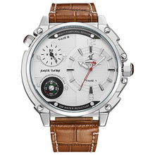 Load image into Gallery viewer, Men's Waterproof Quartz Watch With Compass
