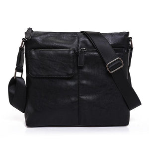 Men's Fashion PU Crossbody Messenger Bag