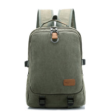 Load image into Gallery viewer, Men's Casual Retro Fashionable Canvas Backpack
