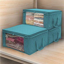 Load image into Gallery viewer, Non-woven Wardrobe Storage Bag Quilts Clothing
