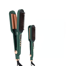 Load image into Gallery viewer, Professional 2 in1 Hair Straightener Brush Hair Styling Tools
