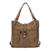 Load image into Gallery viewer, Large-capacity Retro Simple One-shoulder Messenger Bag
