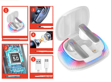Load image into Gallery viewer, Hall Flashing Low-latency Wireless Gaming Headset
