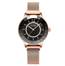 Load image into Gallery viewer, Fashionable Ladies Watch With Magnet Buckle Mesh Belt

