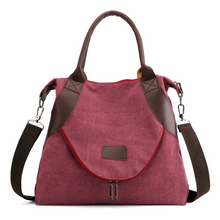 Load image into Gallery viewer, Canvas Bag Female Casual Messenger Bag
