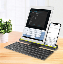 Load image into Gallery viewer, Outdoor Office Portable Folding Wireless Reel Keyboard
