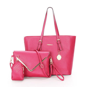 New Spring Three-piece Women's Shoulder Bag Messenger Bag