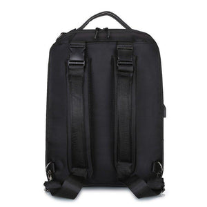 Men's Business Backpack With USB Charging Port