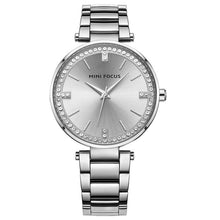 Load image into Gallery viewer, Women's Quartz Diamond Movement Calendar Waterproof Watch
