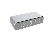 Load image into Gallery viewer, LED Electric Alarm Clock With Wireless Charger
