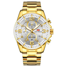 Load image into Gallery viewer, Luminous Waterproof Steel Belt Men's Quartz Watch
