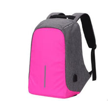 Load image into Gallery viewer, Multi-Functional Water Resistant USB Notebook Backpack Bag
