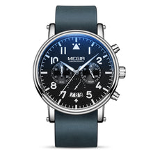 Load image into Gallery viewer, Leather Casual Multifunctional Men's Quartz Watch

