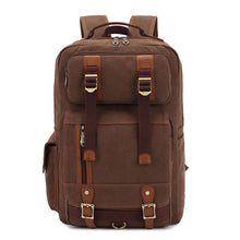 Load image into Gallery viewer, Men's Canvas Travel Backpack For All Occasions
