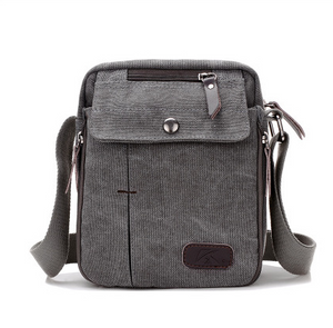 Men Women Casual Small Messenger Bag Canvas Shoulder Bag