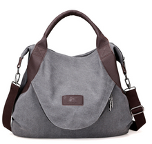 Load image into Gallery viewer, Vintage Canvas Bag Women's Handbag
