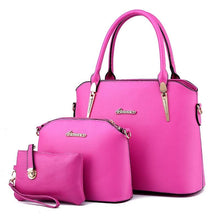 Load image into Gallery viewer, Women&#39;s Casual Fashion 3 Pieces Handbag
