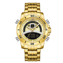 Load image into Gallery viewer, Men's Steel Band Quartz Watch With Calendar Function
