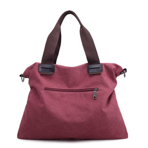 Women's Canvas Messenger Bag Handbag Shoulder Bag