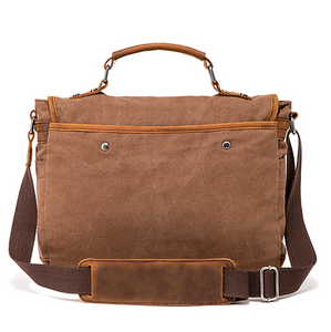 Canvas Briefcase Handbag Shoulder Bag