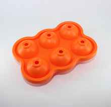 Load image into Gallery viewer, Large Ice Cube Maker Silicone Mold 6 Cell Ice Ball
