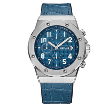 Load image into Gallery viewer, Wine Barrel Type Quartz Men's Watch Luminous Silicone Watch

