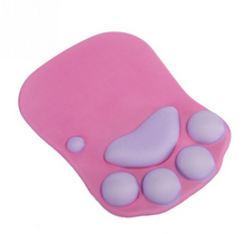 Load image into Gallery viewer, Cat Paw Comfortable Office Desk Wrist Support Mouse Pad
