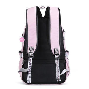 Women's Casual Backpack Computer Backpack With USB Charging Port