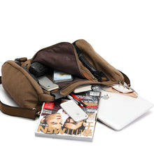 Load image into Gallery viewer, Men's Canvas Huge Travel Functional Versatile Backpack
