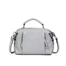 Load image into Gallery viewer, Single-shoulder Solid Color Leather Messenger Bag For Ladies
