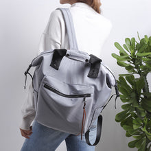 Load image into Gallery viewer, Fashion Nylon Waterproof Backpack Women Large Capacity Schoolbags
