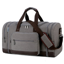 Load image into Gallery viewer, Men's Large Capacity Canvas Luggage Sports Gym Bag
