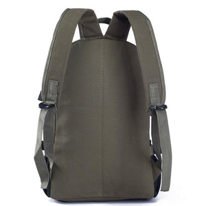 Men's Canvas Student Bag Backpack