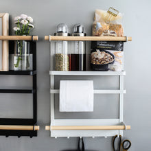 Load image into Gallery viewer, Magnetic Adsorption Refrigerator Side Rack Wall-mounted
