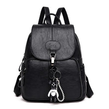 Load image into Gallery viewer, Women's Backpack Soft Leather Anti-theft Travel Backpack
