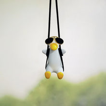 Load image into Gallery viewer, Car Pendant Cute Anime Little Duck Swing Rearview Mirror Ornaments
