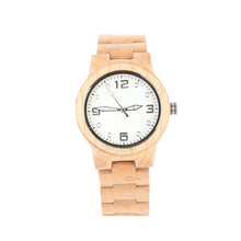Load image into Gallery viewer, Bamboo Quartz Watch For Women's Daily Life
