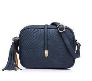 Leisure Female Cross Body Tassel Decoration Bag