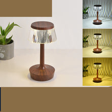 Load image into Gallery viewer, Net Celebrity Crystal Table Lamp Creative Mushroom Bedside Bedroom
