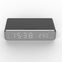 Load image into Gallery viewer, LED Electric Alarm Clock With Wireless Charger

