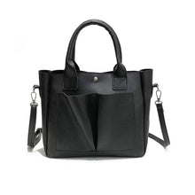 Load image into Gallery viewer, Korean Style Double Pocket Women's Shoulder Bag
