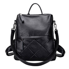 Load image into Gallery viewer, European and American Retro Plaid Backpack
