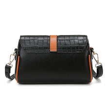 Load image into Gallery viewer, Western Style Fashion Contrast Color Stitching Bucket Bag
