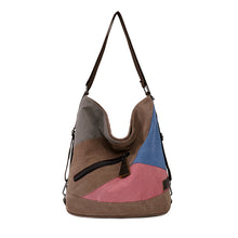 Load image into Gallery viewer, Lady's Fashion Stitching Contrast Color Shoulder Bag
