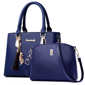 High Quality Two-Piece PU Handbag For Women