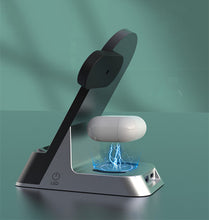 Load image into Gallery viewer, Creative Multifunctional Wireless Charging With Alarm Clock
